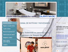 Tablet Screenshot of bufetmedic-sepulveda.com